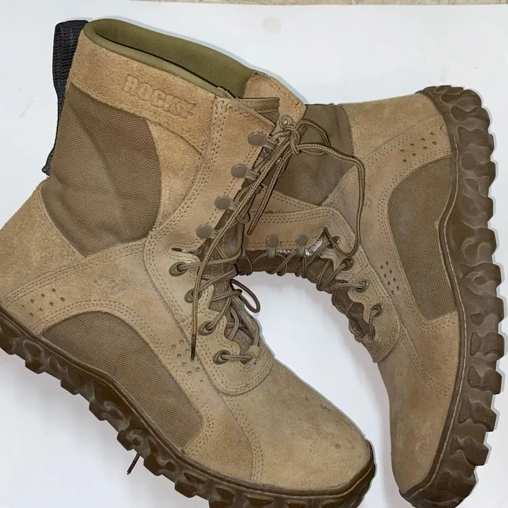 ROCKY S04 Men's Tan Tactical Boots Size 16M